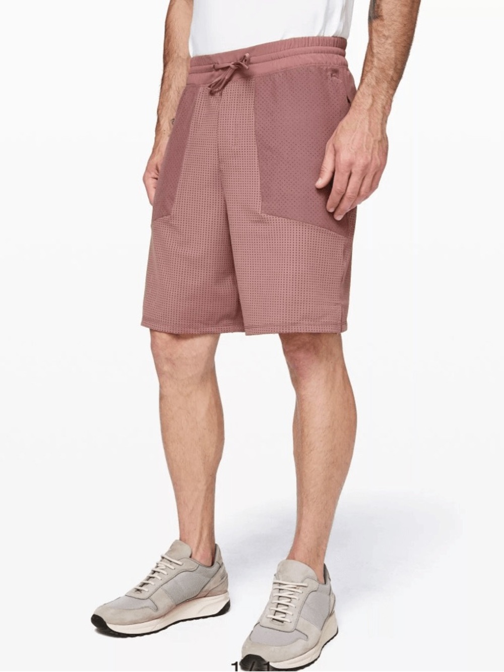 Lululemon Step Back Jump Lined Athletic Shorts in Dust Red